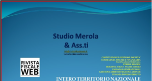 colloborazione esterna in altro studio commerciale